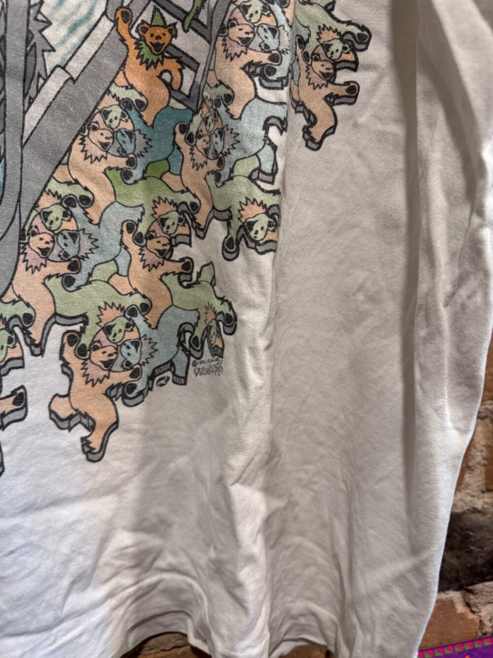 1993 LIQUID BLUE GRATEFUL DEAD MC ESCHER T-SHIRT - Picture 6 of 8